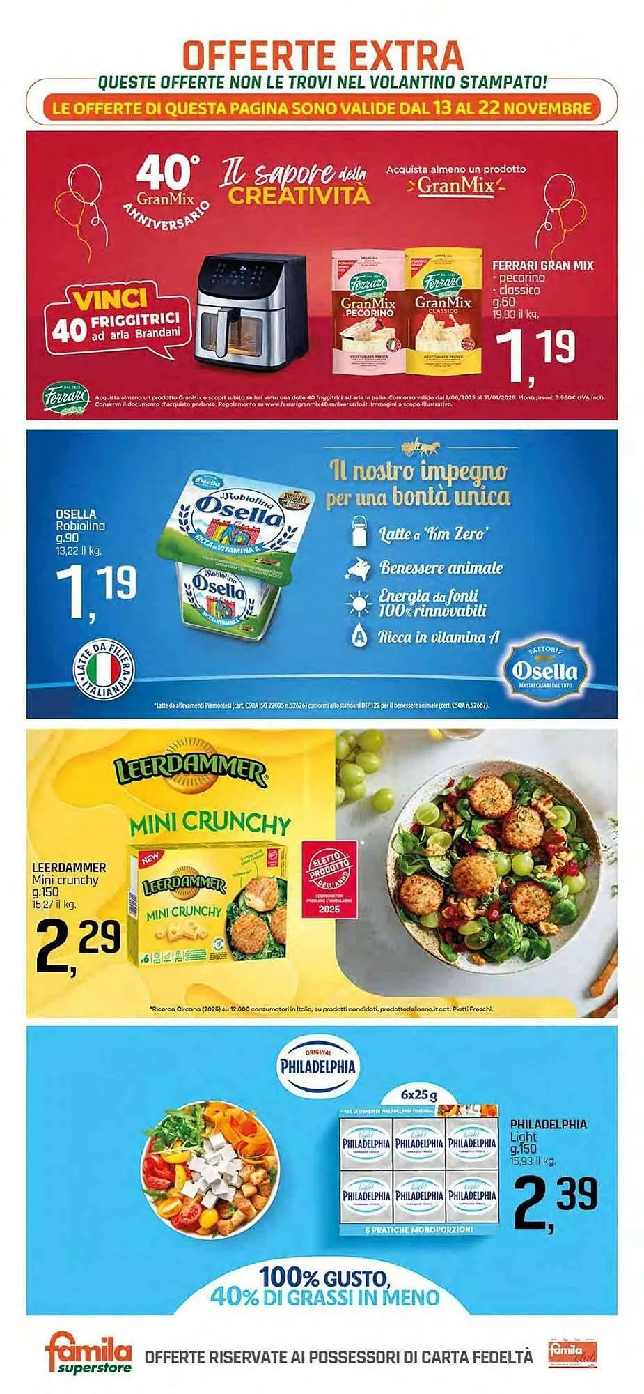 Volantino Famila Superstore da 13 novembre a 22 novembre di 2025 - Pagina del volantino 19