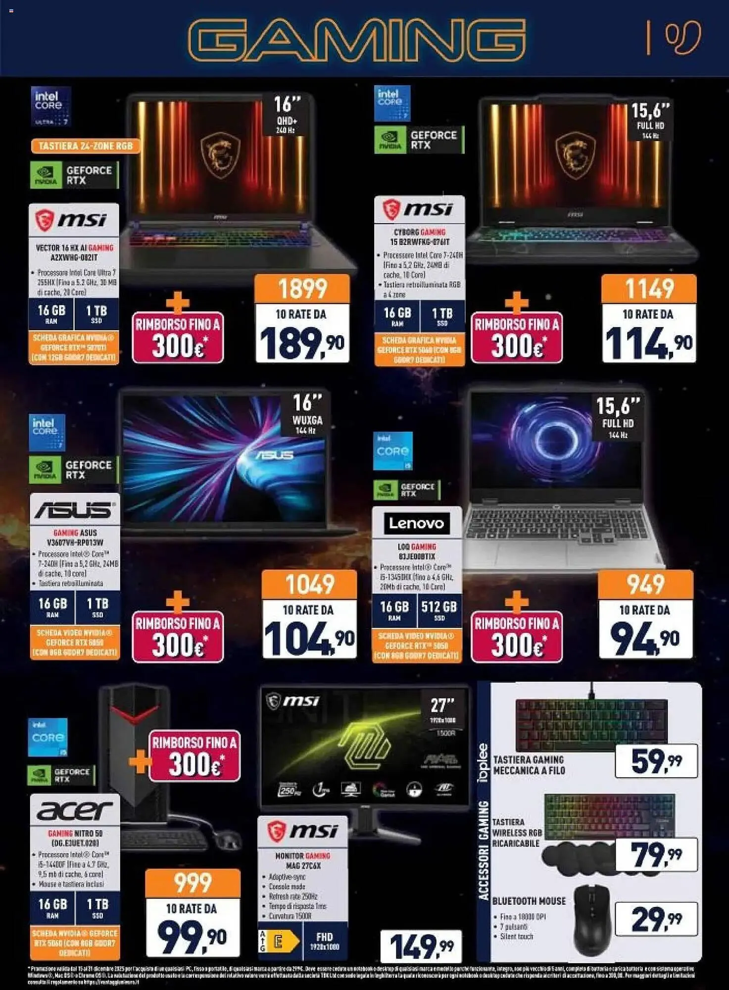 Volantino Unieuro da 15 dicembre a 24 dicembre di 2025 - Pagina del volantino 17