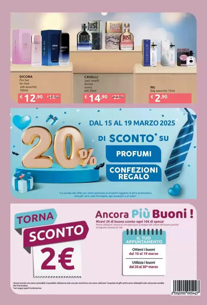 Le giornate si allungano, i prezzi si accorciano. da 10 marzo a 30 marzo di 2025 - Pagina del volantino 22