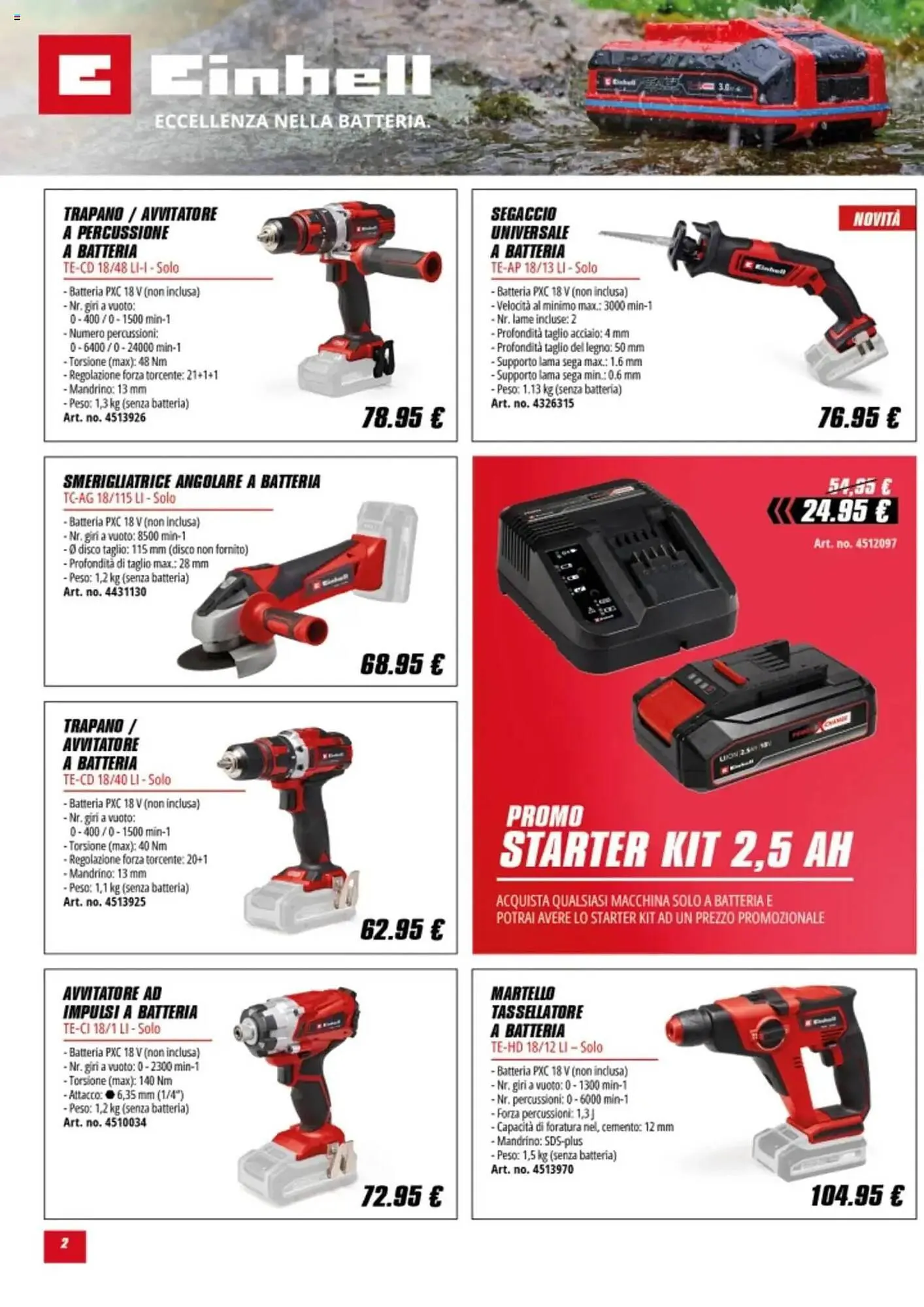 Volantino Einhell da 1 febbraio a 31 maggio di 2025 - Pagina del volantino 3