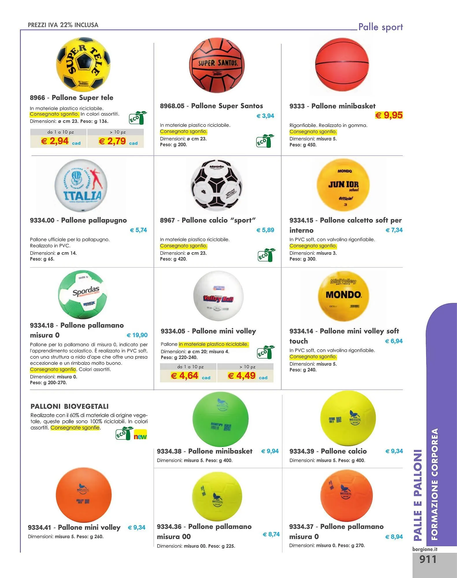 Volantino Borgione Sport da 31 dicembre a 31 dicembre di 2025 - Pagina del volantino 911