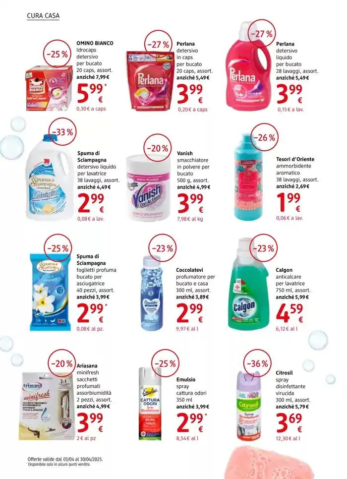 Journal da 3 aprile a 30 aprile di 2025 - Pagina del volantino 14