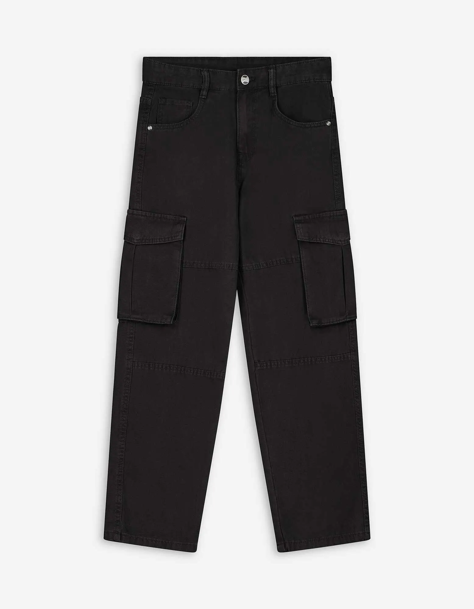 Pantaloni cargo - Taglio ampio - nero