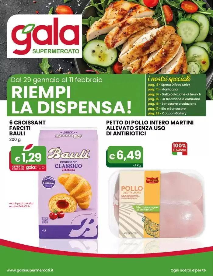 Riempi la dispensa da 29 gennaio a 11 febbraio di 2025 - Pagina del volantino 1