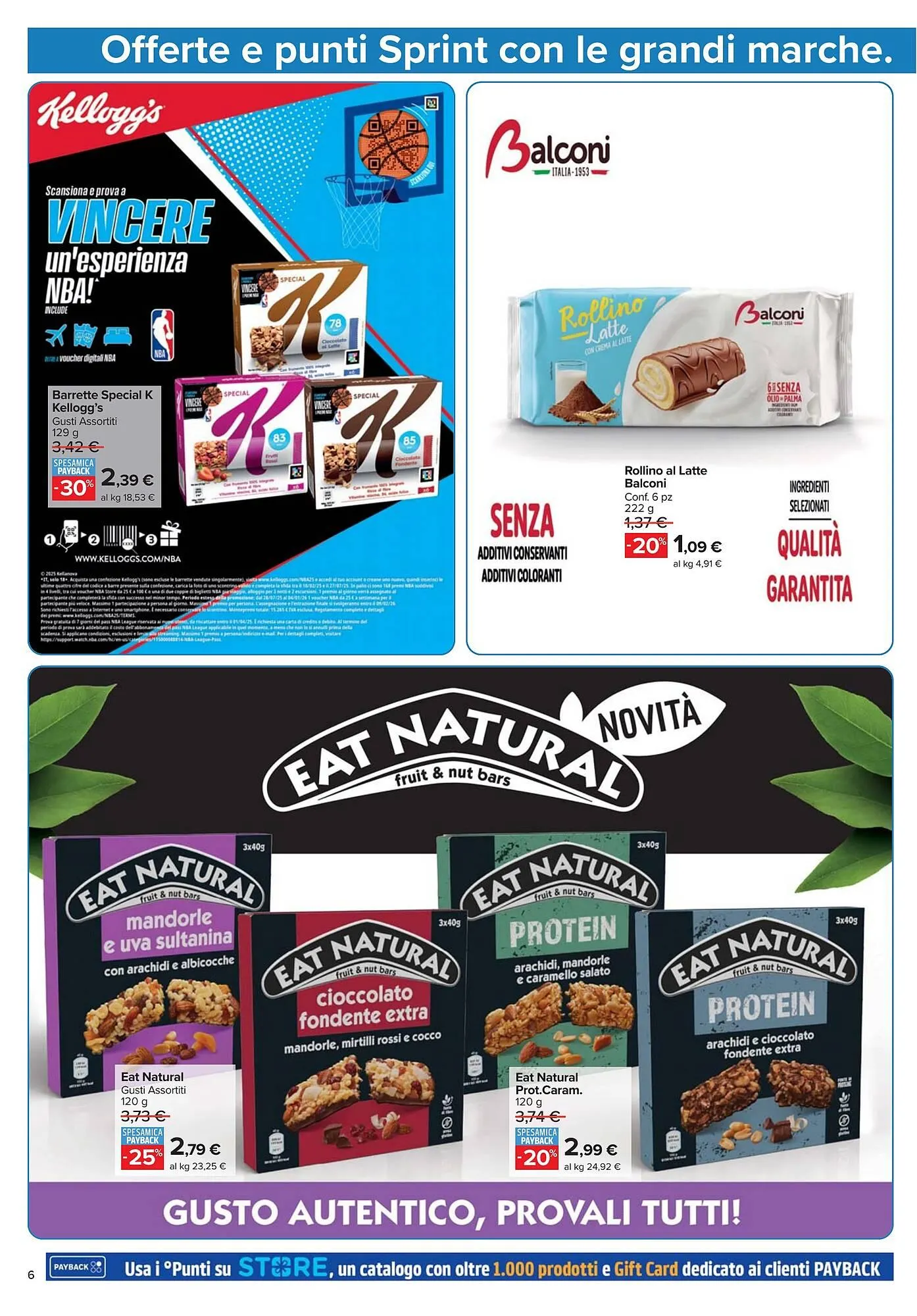 Volantino Carrefour Market da 12 giugno a 25 giugno di 2025 - Pagina del volantino 6