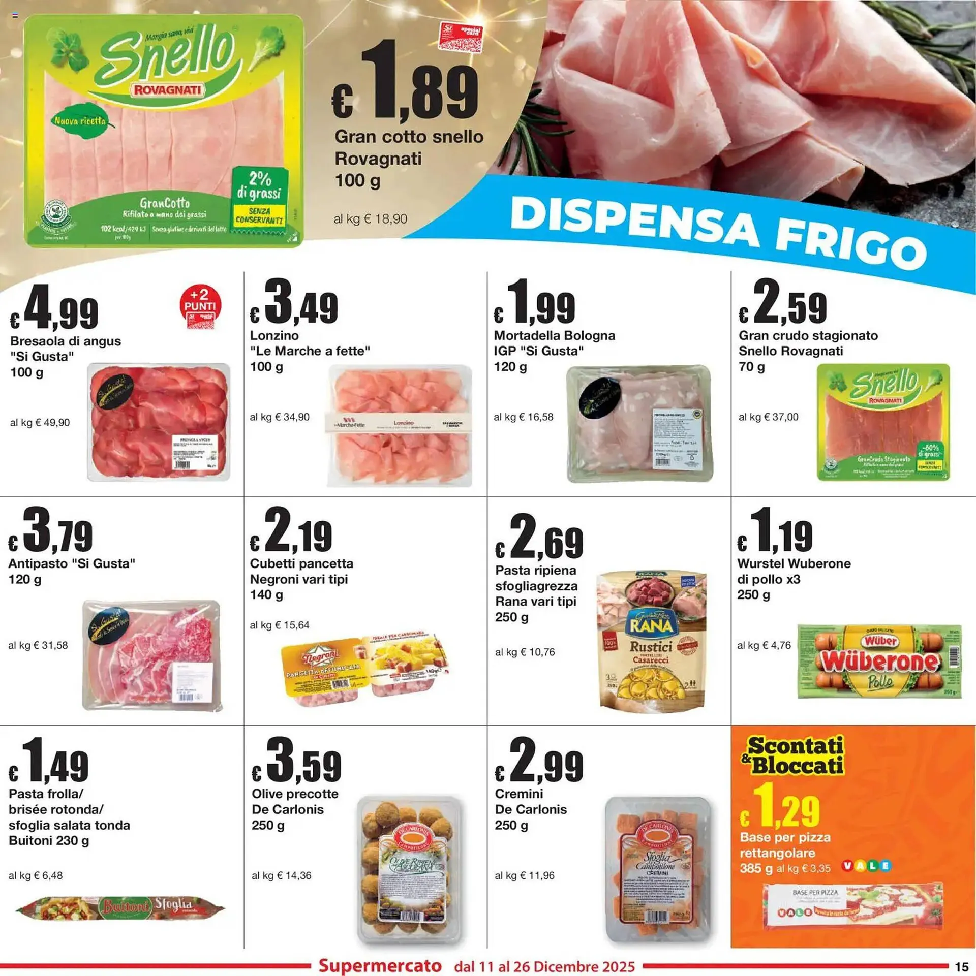 Volantino Sì con te da 11 dicembre a 26 dicembre di 2025 - Pagina del volantino 15