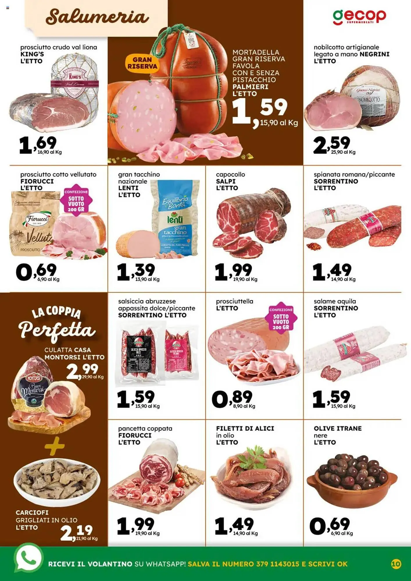 Volantino Gecop da 22 settembre a 5 ottobre di 2025 - Pagina del volantino 10