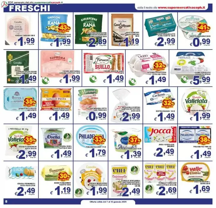 Super offerte da 7 gennaio a 16 gennaio di 2025 - Pagina del volantino 8