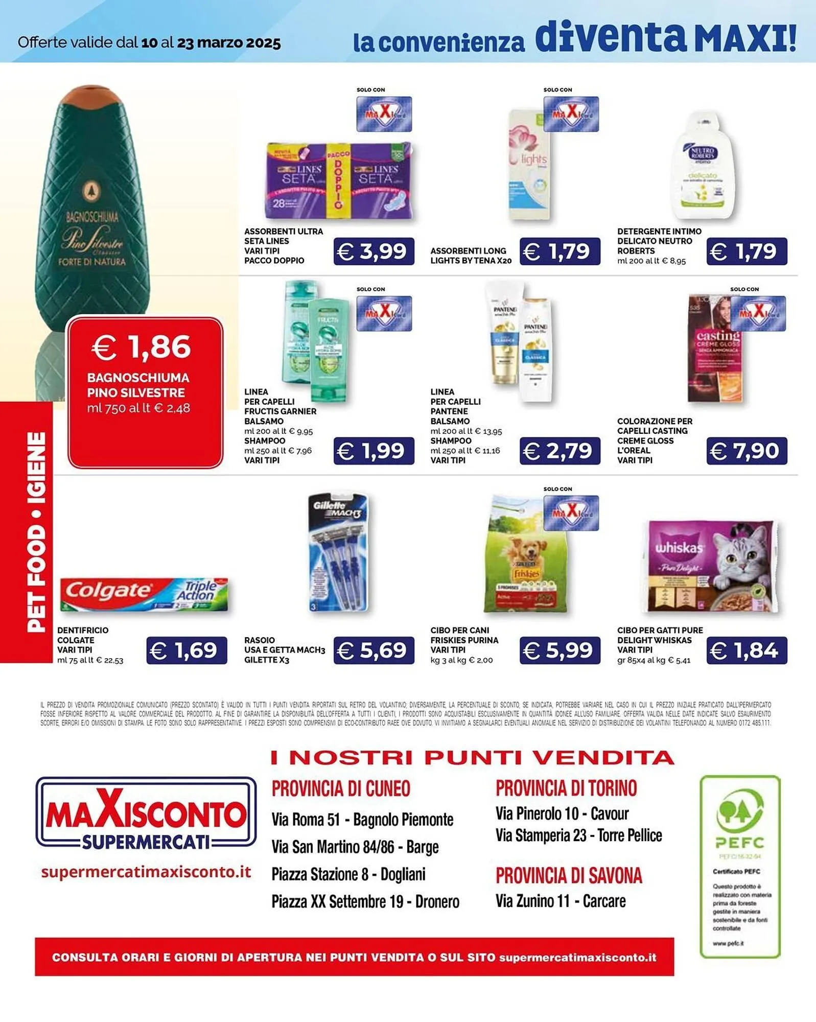 Volantino Maxisconto da 10 marzo a 23 marzo di 2025 - Pagina del volantino 12
