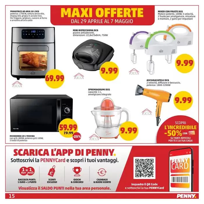 Nuova apertura da 29 aprile a 7 maggio di 2025 - Pagina del volantino 15