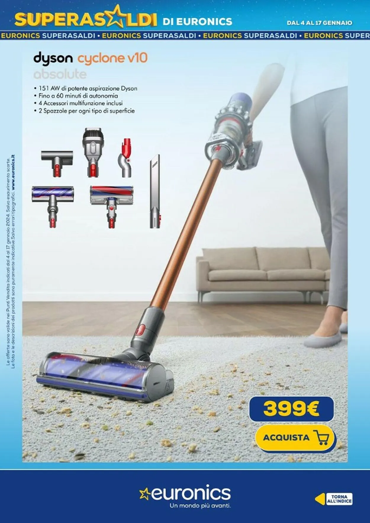 Euronics Volantino attuale da 4 gennaio a 17 gennaio di 2024 - Pagina del volantino 4