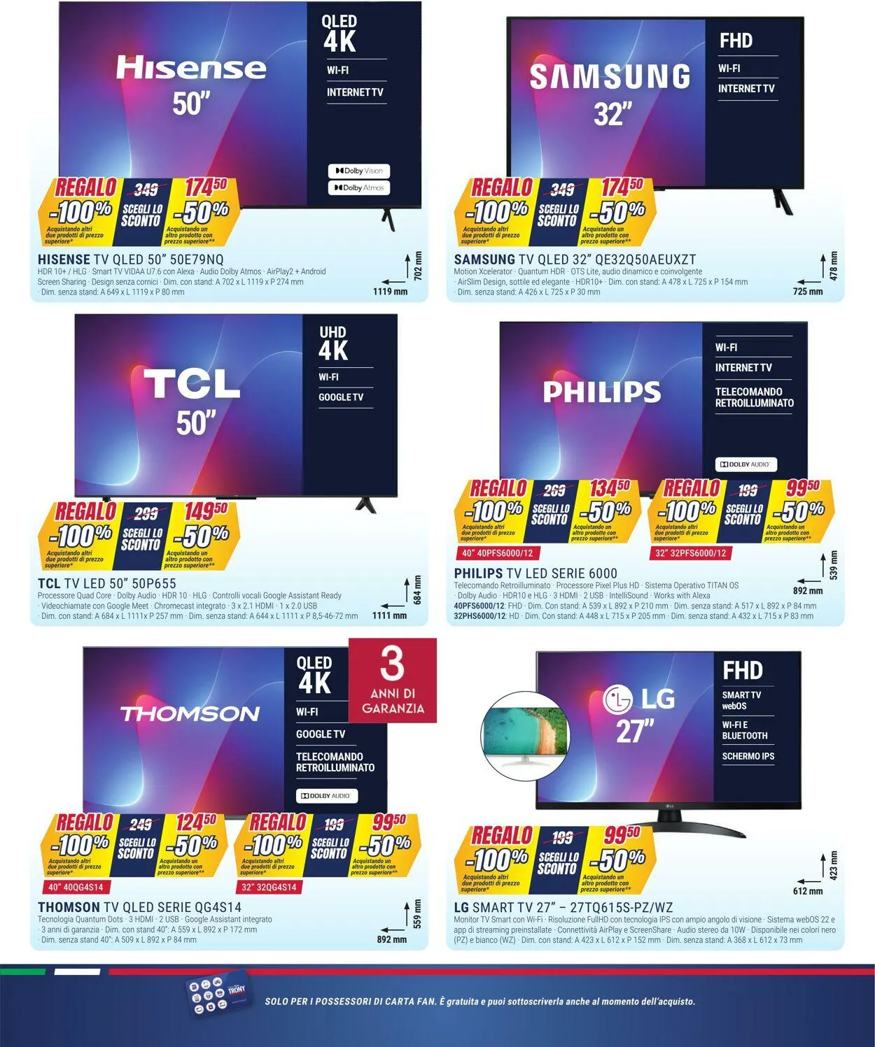 Trony - Milano Volantino attuale da 3 luglio a 30 luglio di 2025 - Pagina del volantino 6