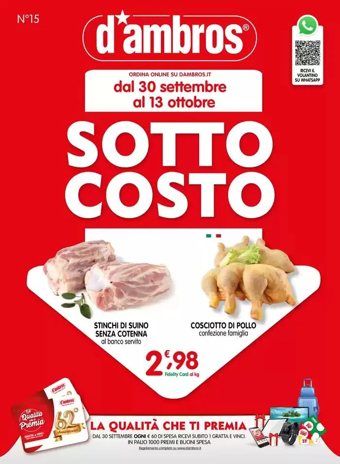 Sottocosto da 30 settembre a 13 ottobre di 2024 - Pagina del volantino 1