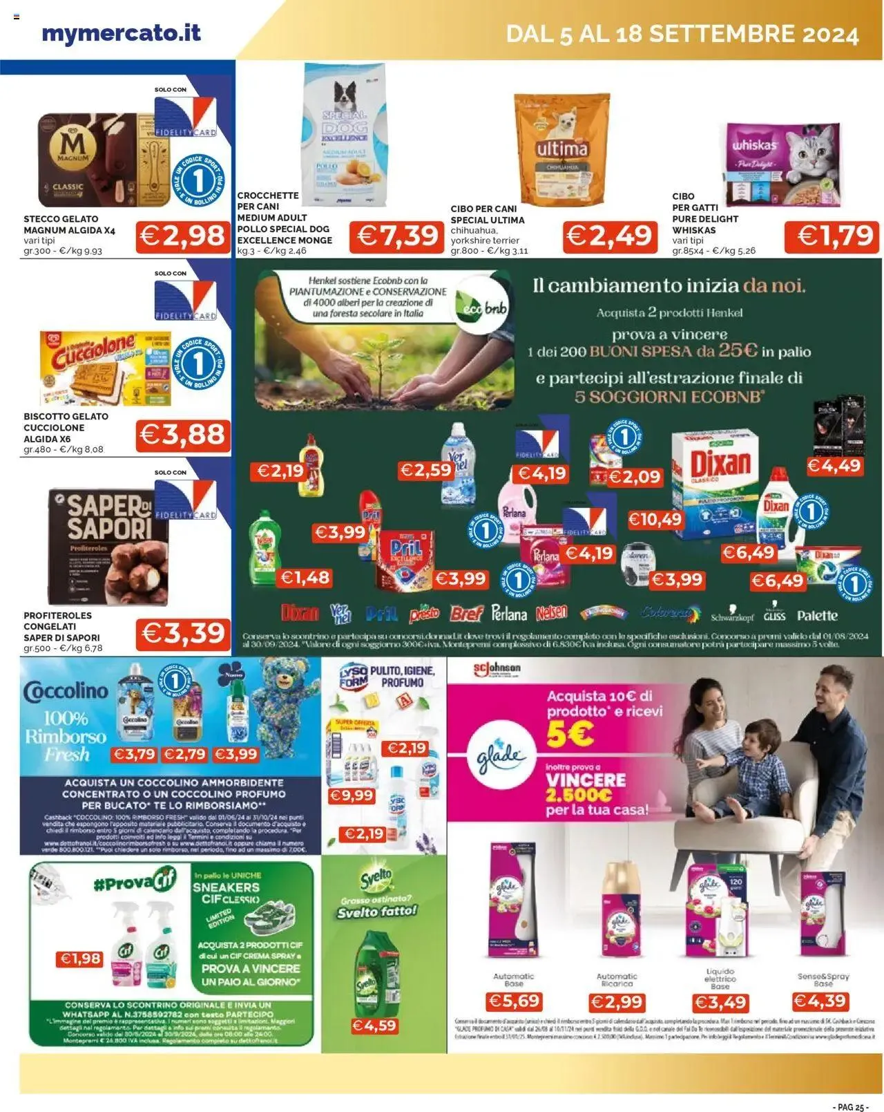 Volantino Mercatò da 5 settembre a 18 settembre di 2024 - Pagina del volantino 25