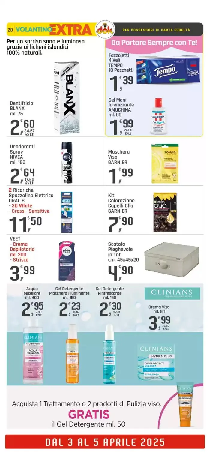 Riapre da 3 aprile a 5 aprile di 2025 - Pagina del volantino 20