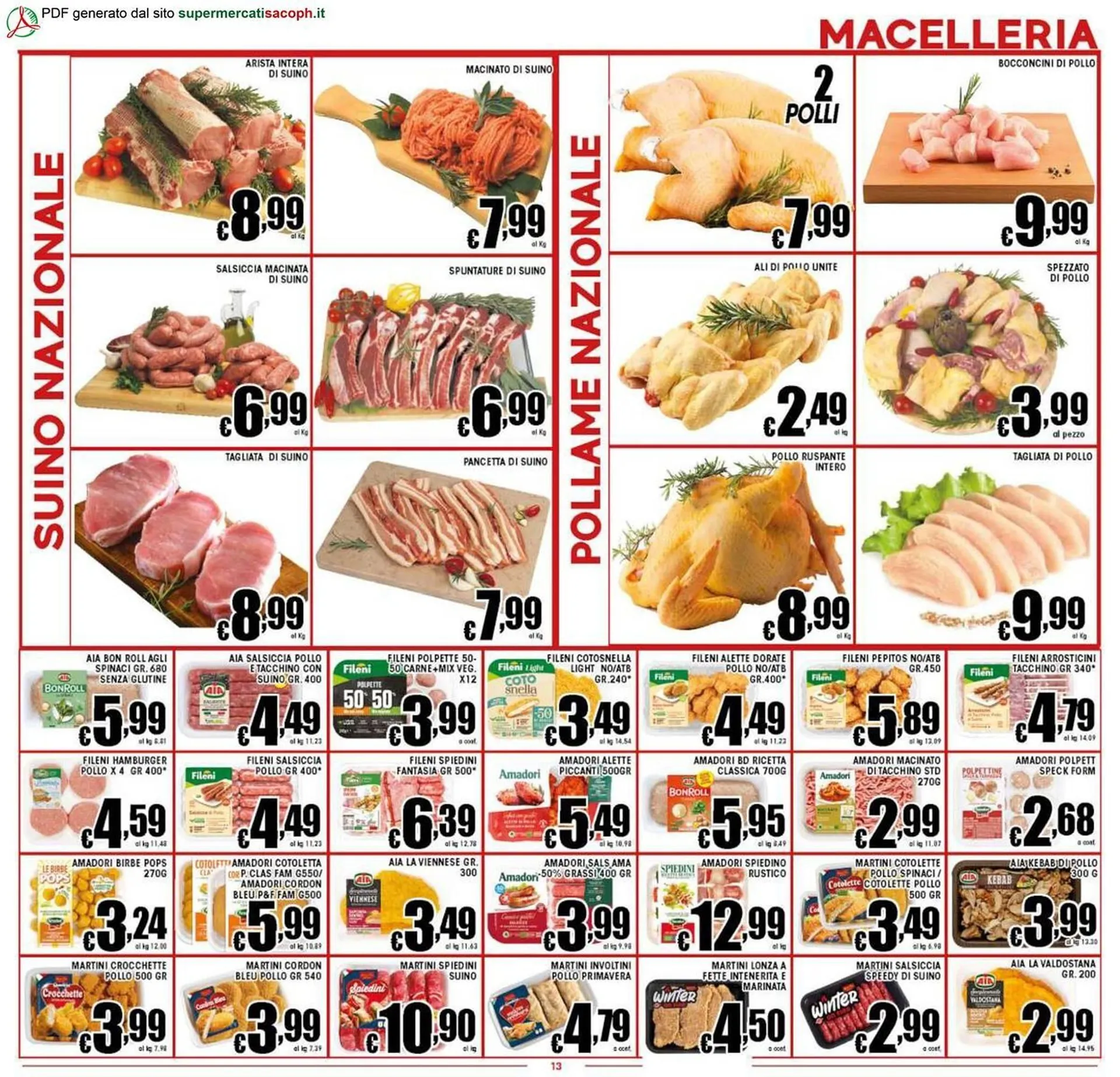 Volantino Sacoph da 6 dicembre a 15 dicembre di 2025 - Pagina del volantino 13