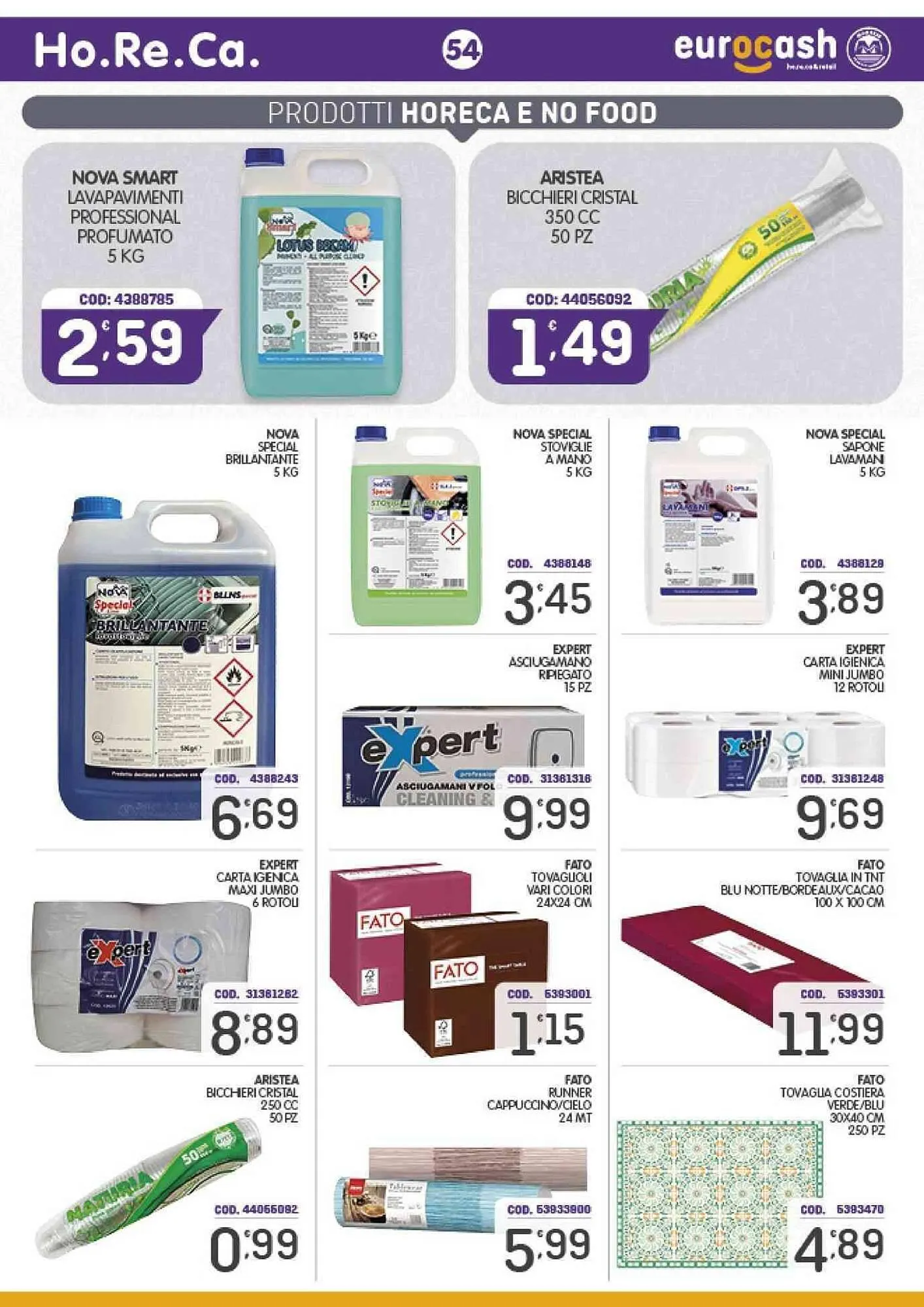 Volantino Eurocash da 12 maggio a 1 giugno di 2025 - Pagina del volantino 54