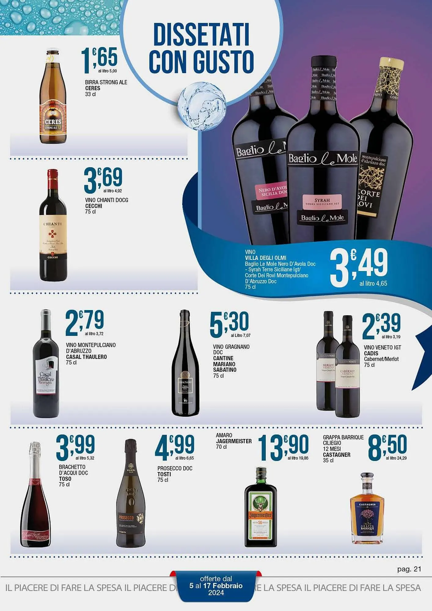 Volantino Sidis da 5 febbraio a 17 febbraio di 2024 - Pagina del volantino 21