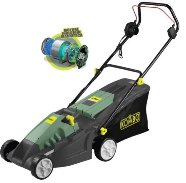 Rasaerba Elettrico con Motore a Induzione Magnetica 1600W