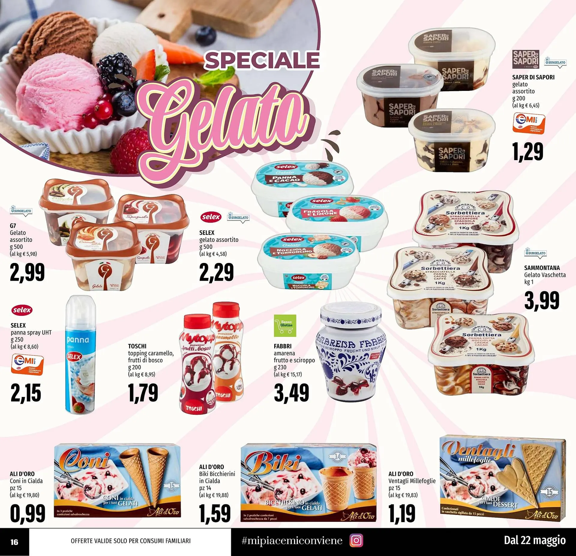 Volantino Emi Supermercati da 22 maggio a 4 giugno di 2025 - Pagina del volantino 16