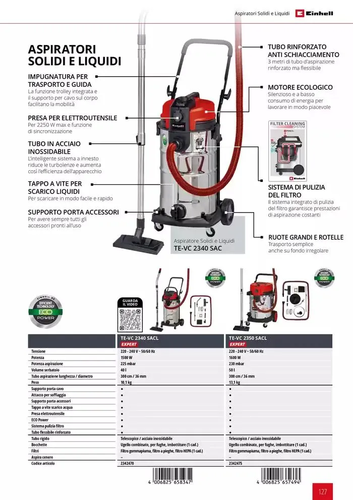 Elettroutensili 2025 da 11 febbraio a 31 dicembre di 2025 - Pagina del volantino 127