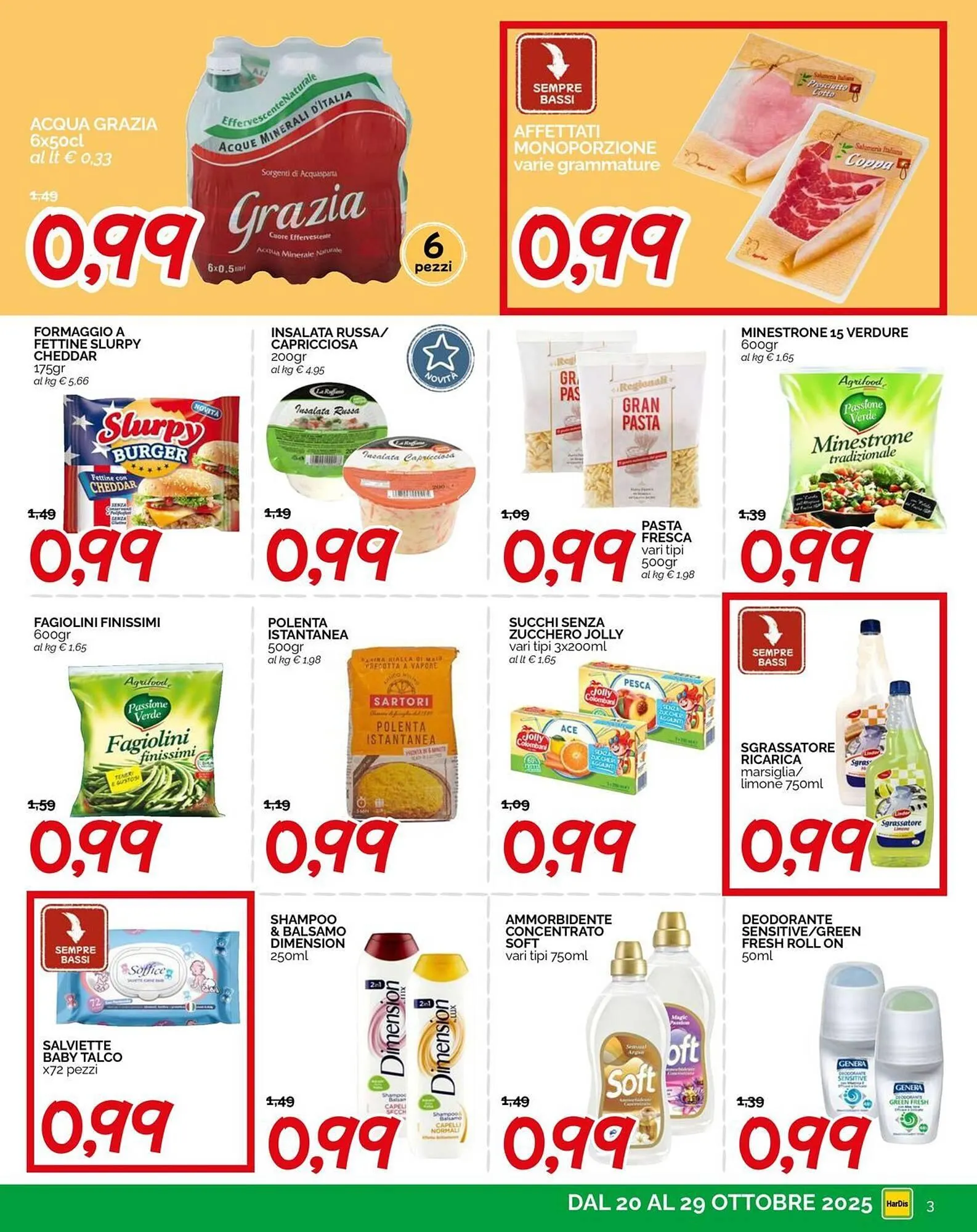 Volantino Hardis da 20 ottobre a 29 ottobre di 2025 - Pagina del volantino 3