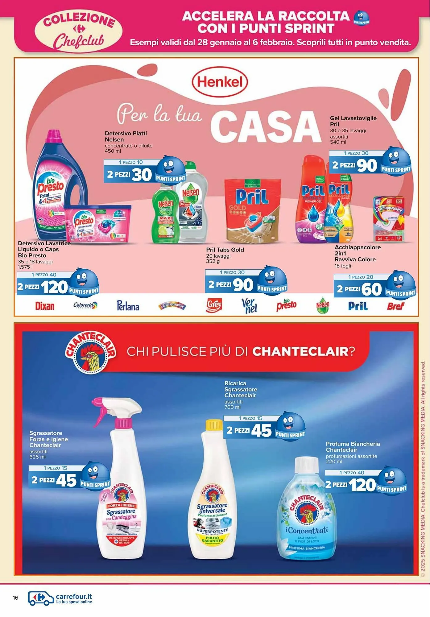 Volantino Carrefour Iper da 28 gennaio a 6 febbraio di 2025 - Pagina del volantino 16