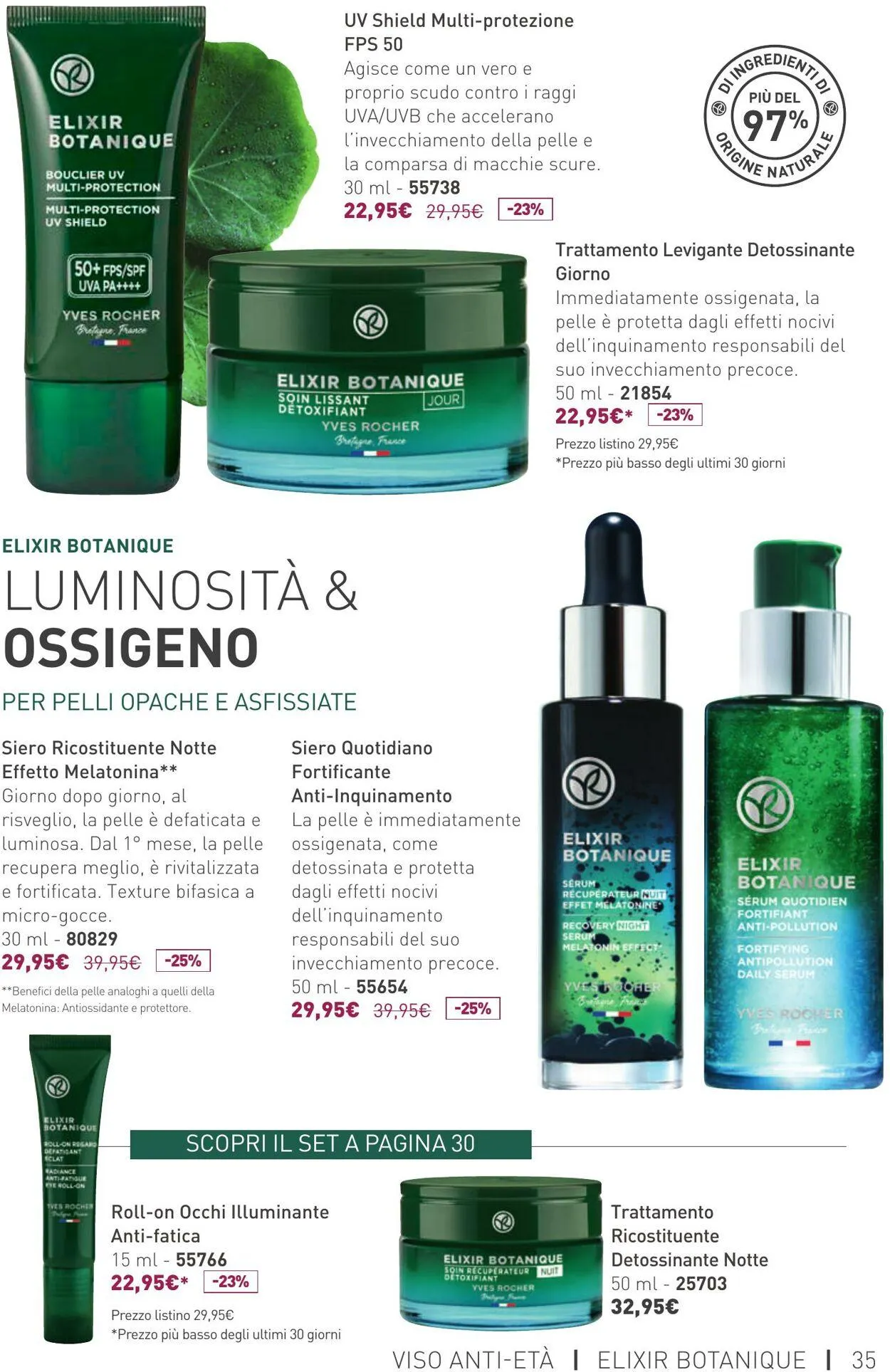 Yves Rocher Volantino attuale da 7 novembre a 21 novembre di 2024 - Pagina del volantino 35