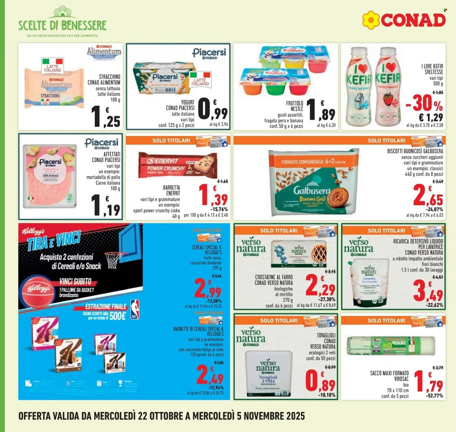 Volantino Conad da 22 ottobre a 5 novembre di 2025 - Pagina del volantino 14