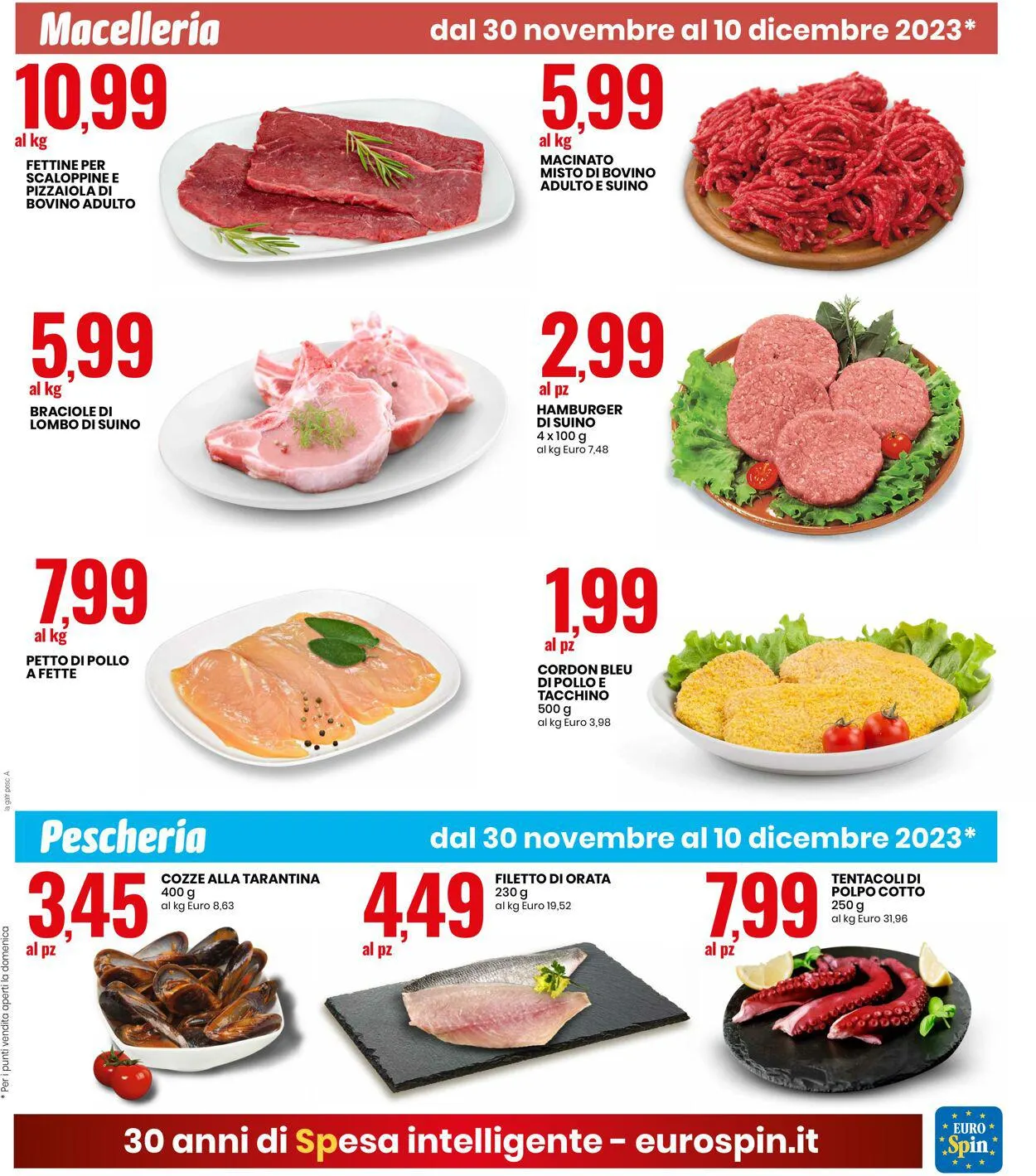 EURO Spin Volantino attuale da 30 novembre a 10 dicembre di 2023 - Pagina del volantino 15
