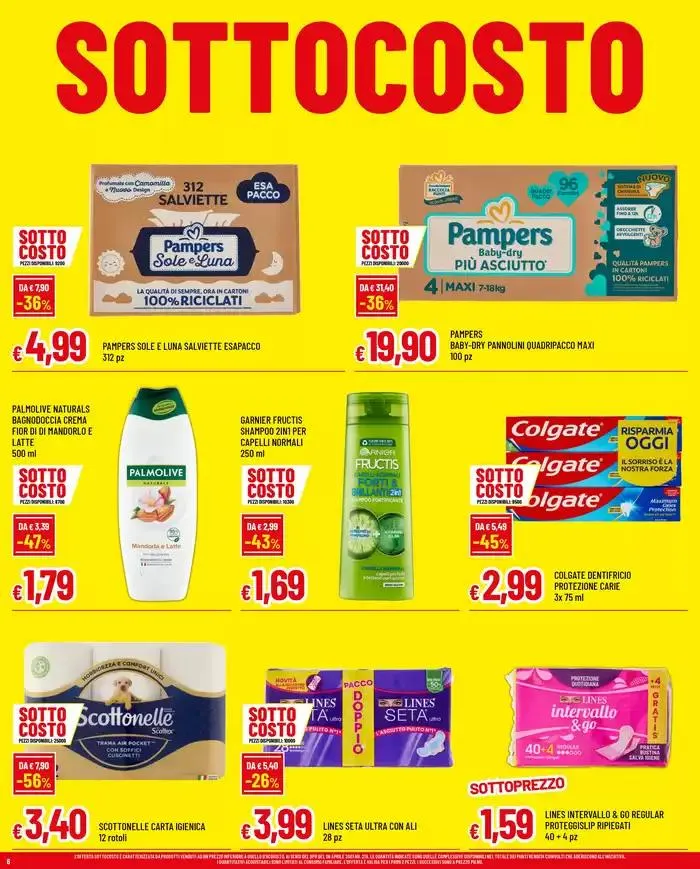 Sottocosto da 27 marzo a 5 aprile di 2025 - Pagina del volantino 6