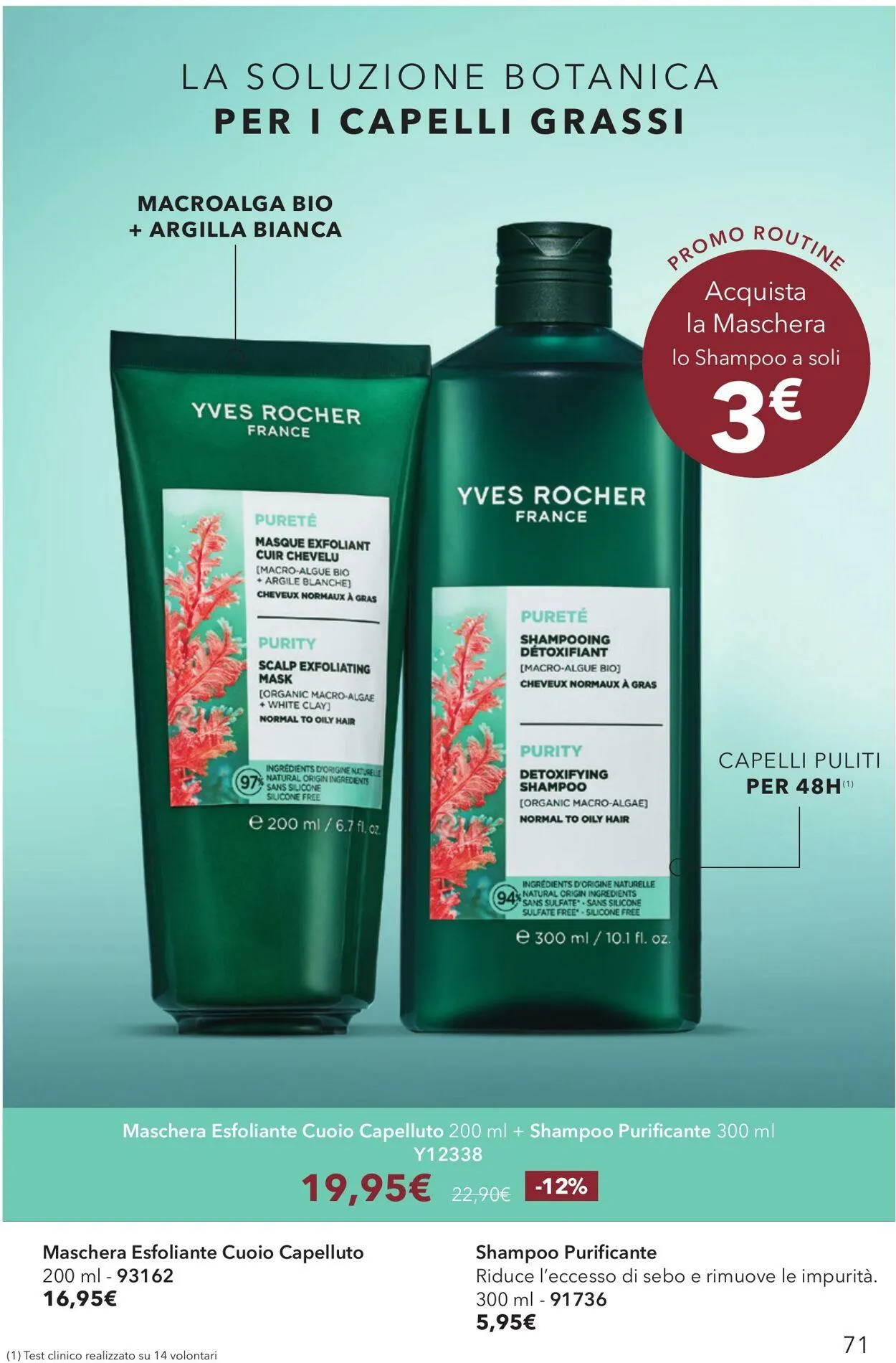 Yves Rocher Volantino attuale da 30 ottobre a 13 novembre di 2025 - Pagina del volantino 71