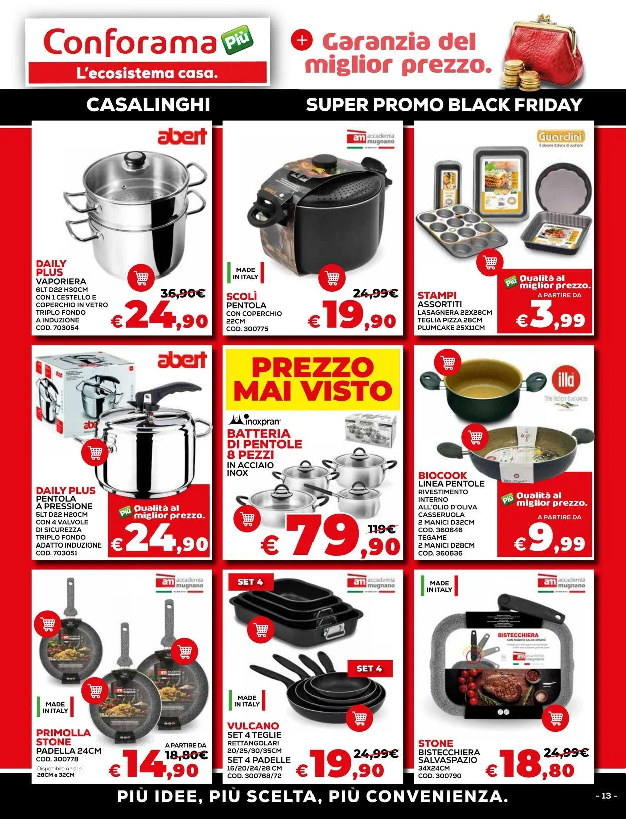 Conforama Volantino attuale da 14 novembre a 30 novembre di 2025 - Pagina del volantino 13