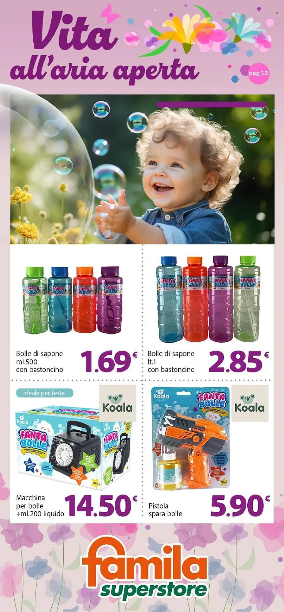 Volantino Famila Superstore da 2 maggio a 1 giugno di 2025 - Pagina del volantino 13