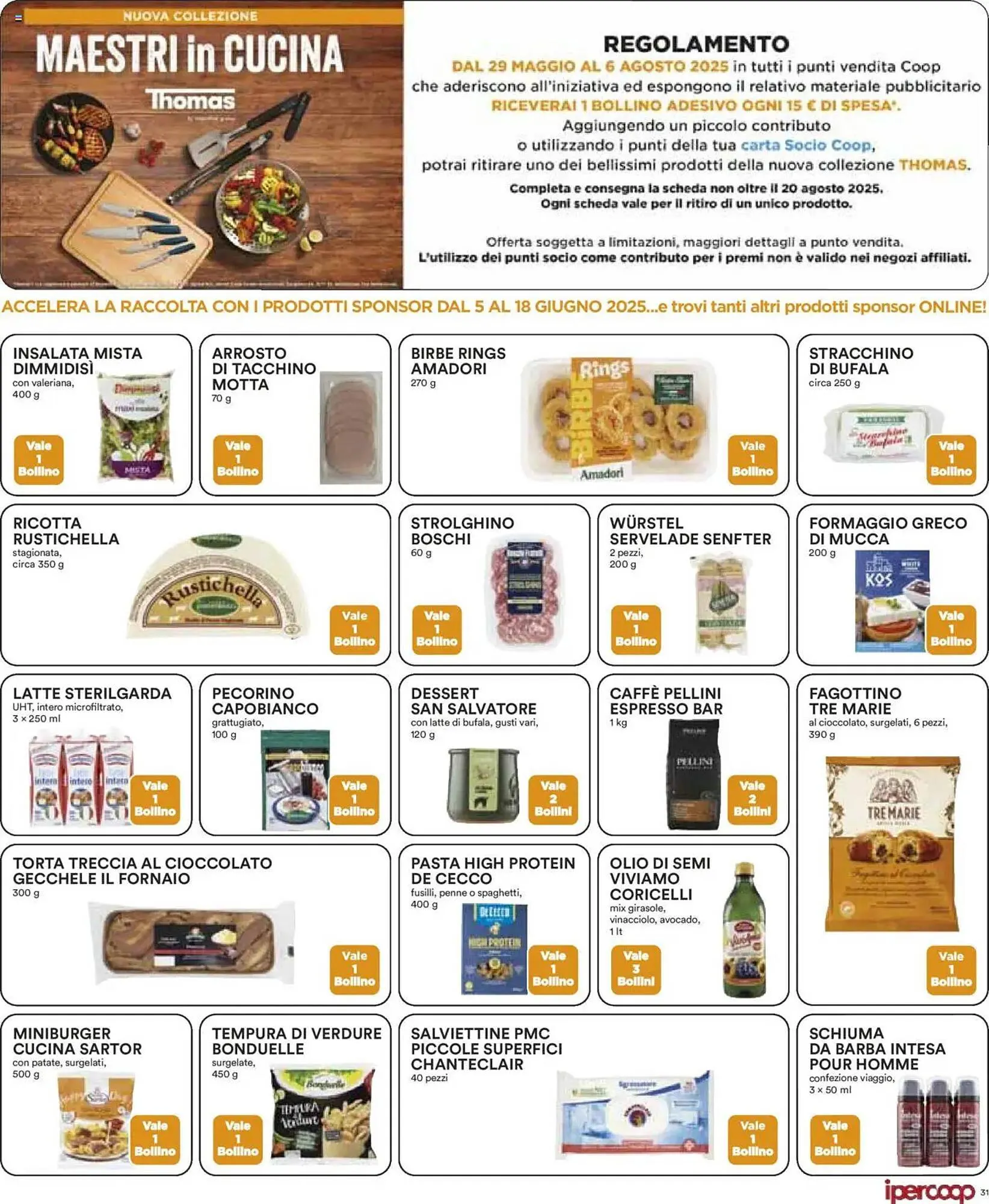 Volantino Ipercoop da 5 giugno a 18 giugno di 2025 - Pagina del volantino 31