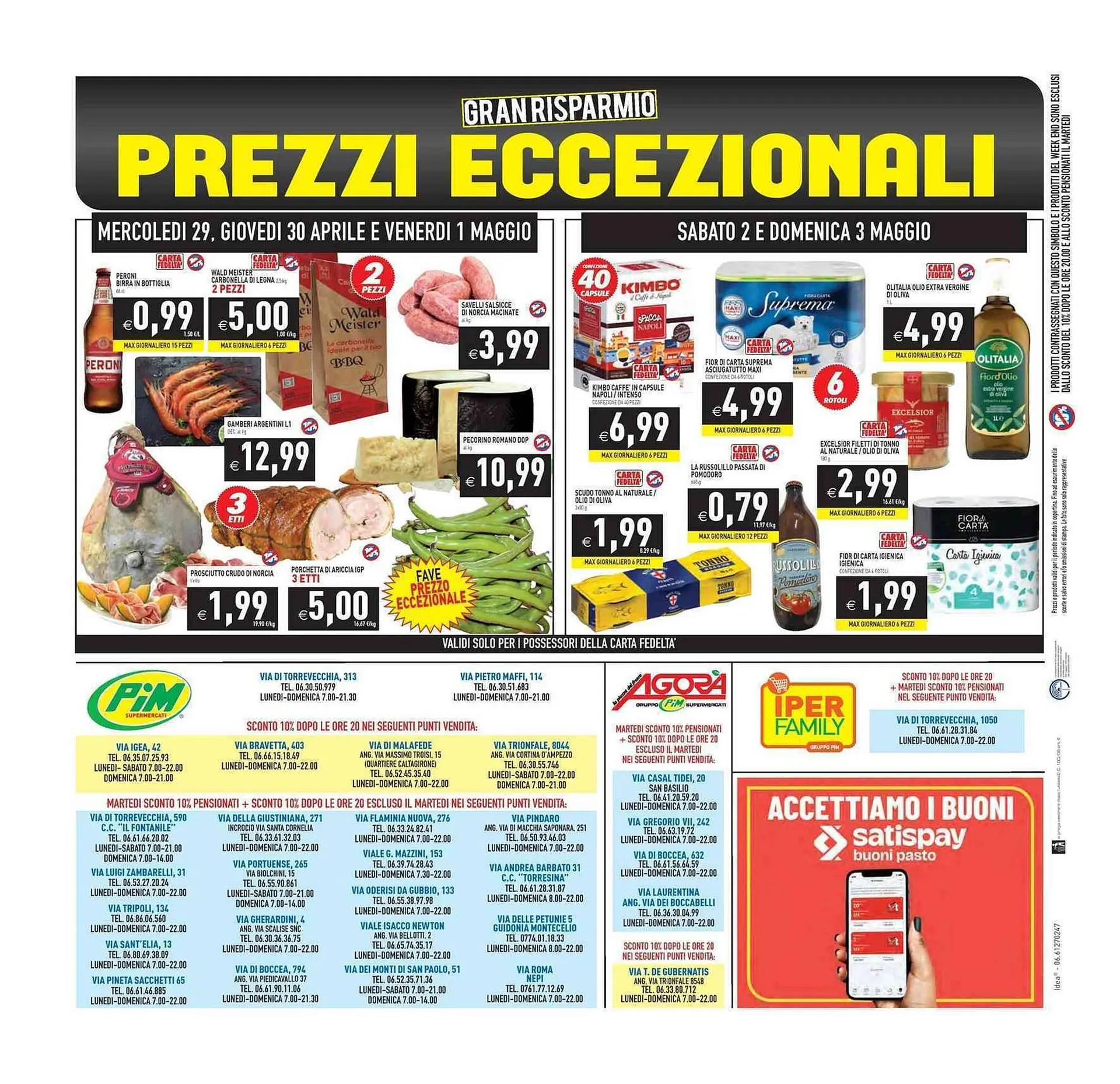Volantino Supermercati Agorà da 29 aprile a 7 maggio di 2026 - Pagina del volantino 24