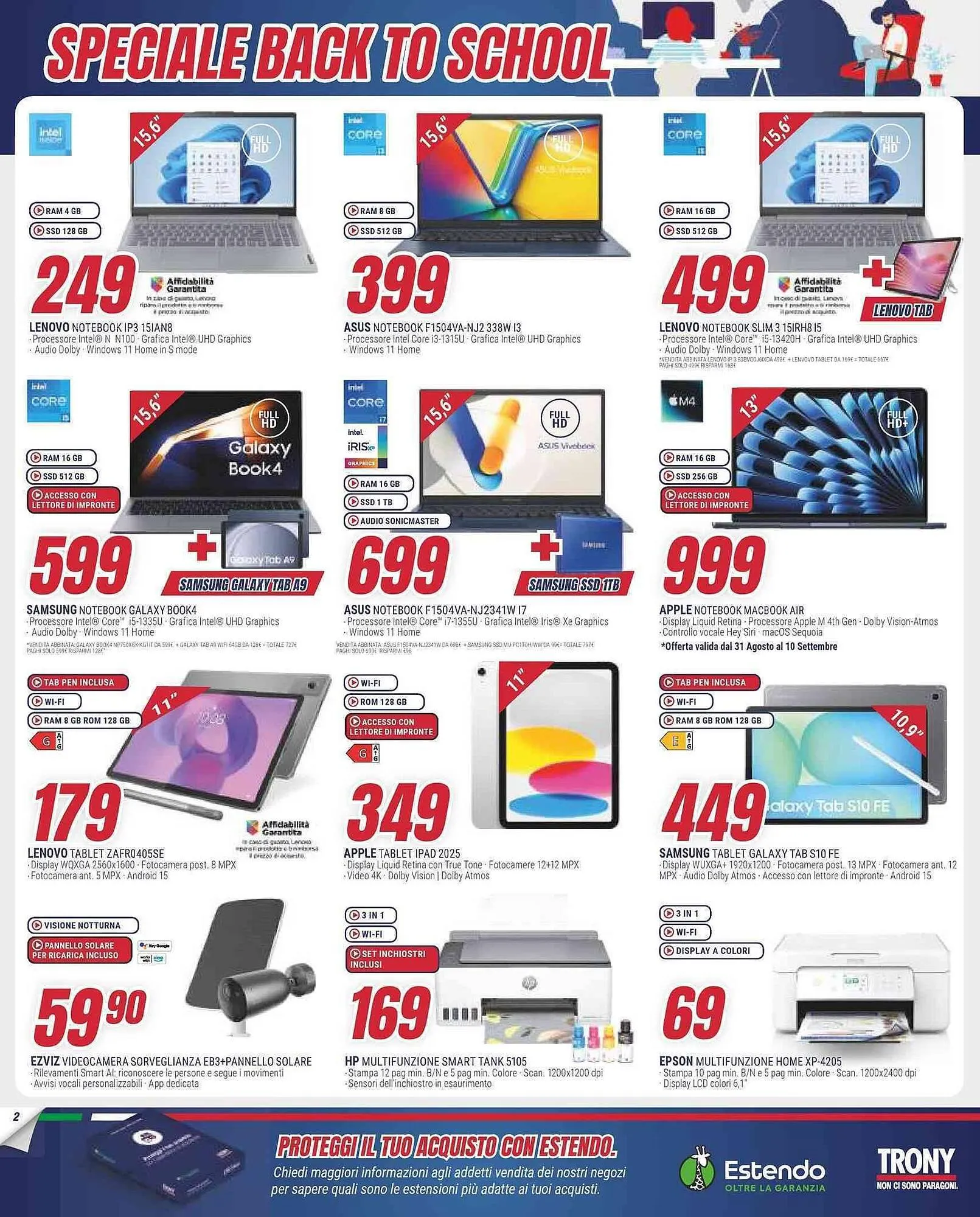 Volantino Trony da 21 agosto a 10 settembre di 2025 - Pagina del volantino 2