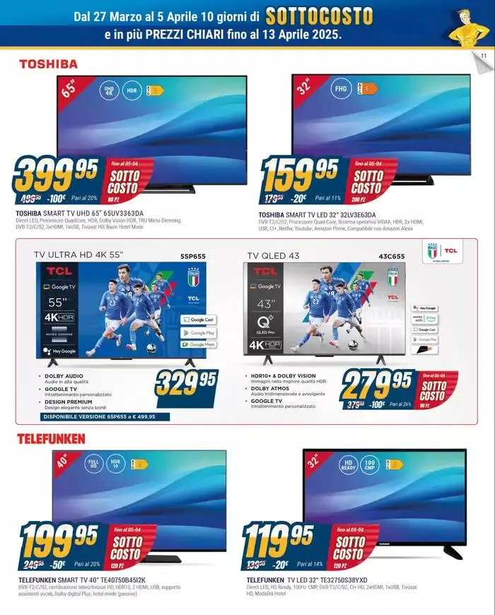 Sottocosto da 27 marzo a 5 aprile di 2025 - Pagina del volantino 11
