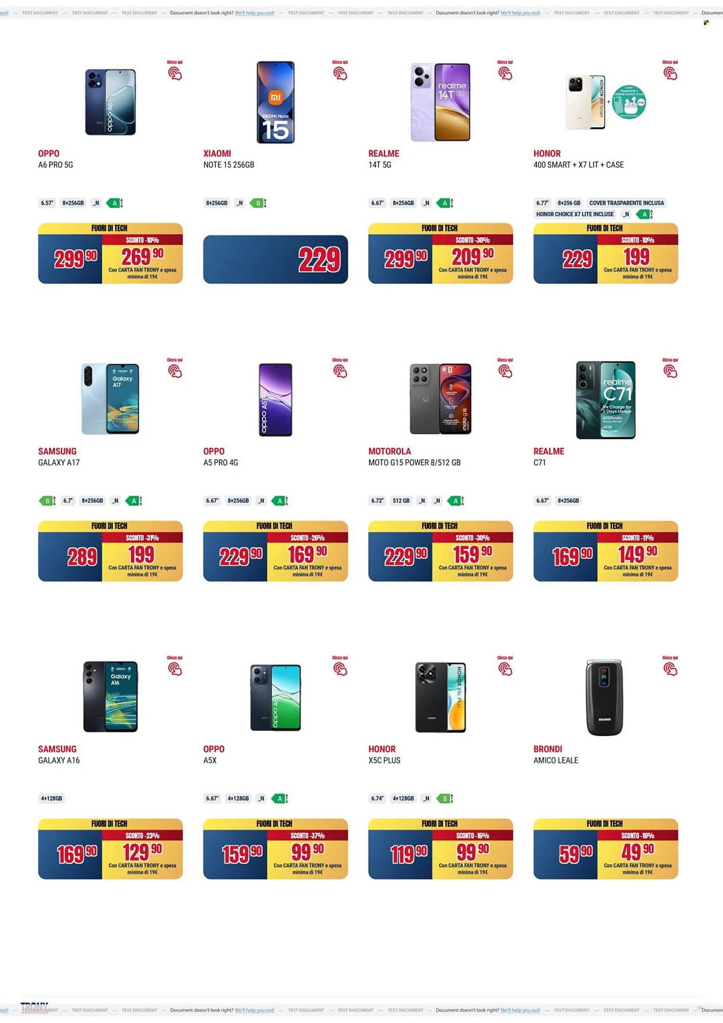 Volantino Trony da 19 febbraio a 18 marzo di 2026 - Pagina del volantino 9