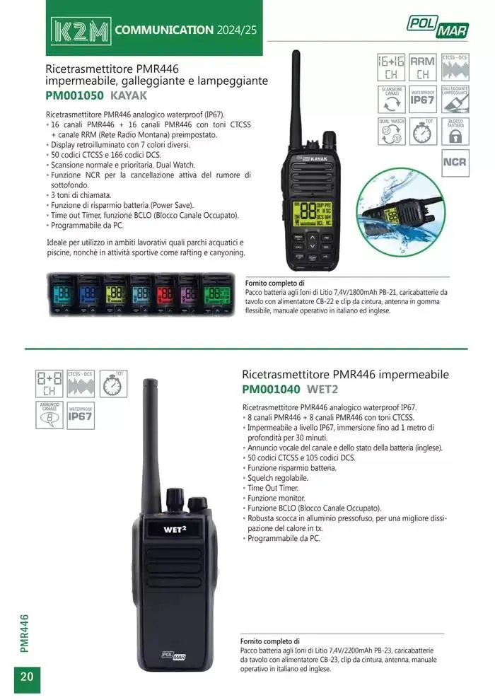 Comunicazione K2M da 28 gennaio a 31 dicembre di 2025 - Pagina del volantino 20