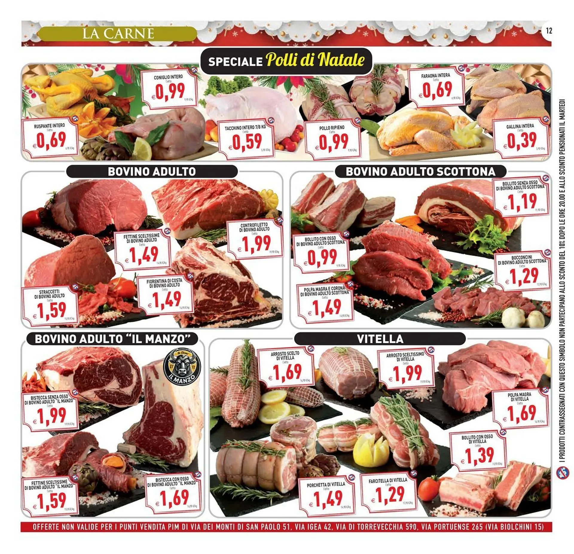 Volantino Supermercati Agorà da 6 dicembre a 15 dicembre di 2025 - Pagina del volantino 12