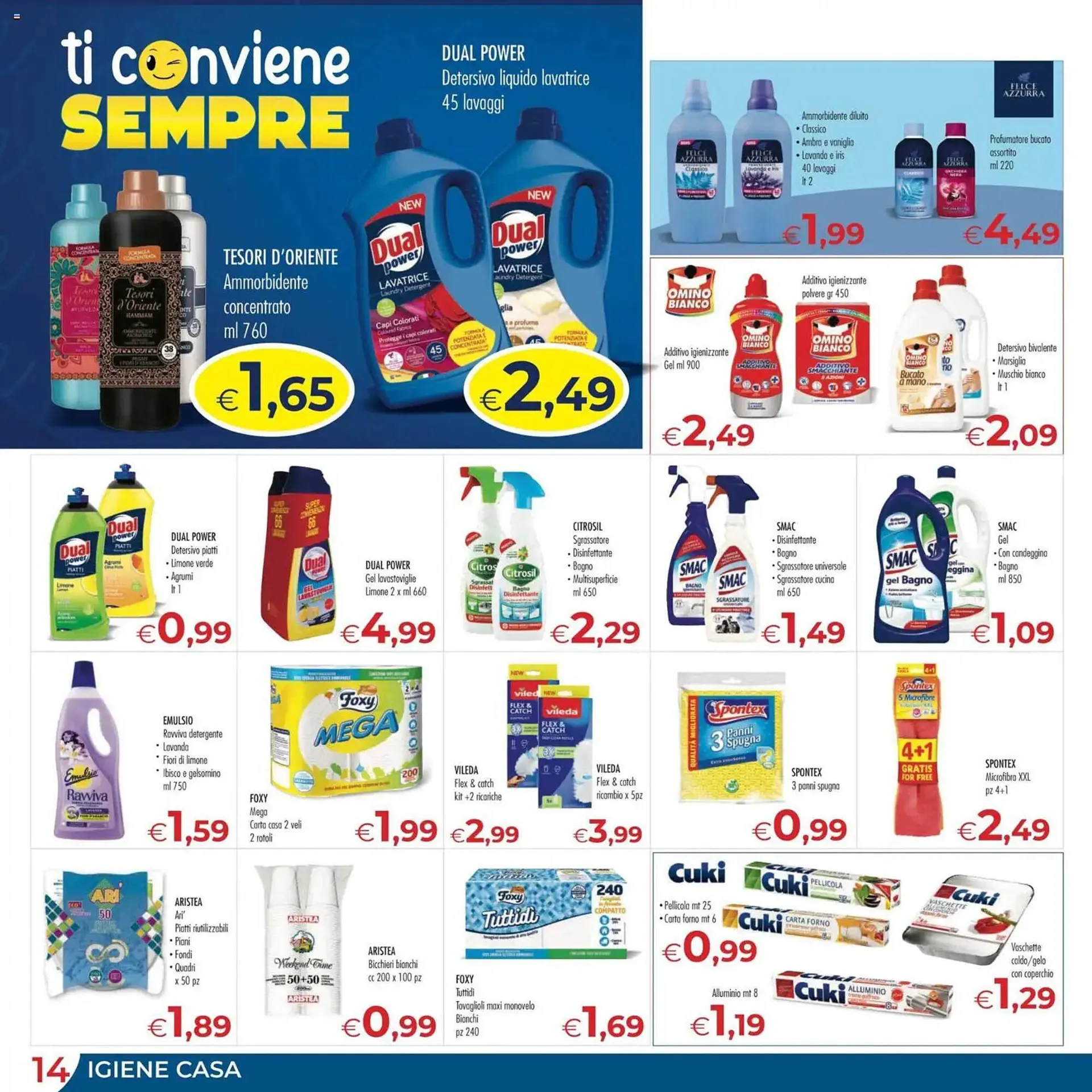 Volantino MerSi Supermercati da 22 aprile a 5 maggio di 2026 - Pagina del volantino 14