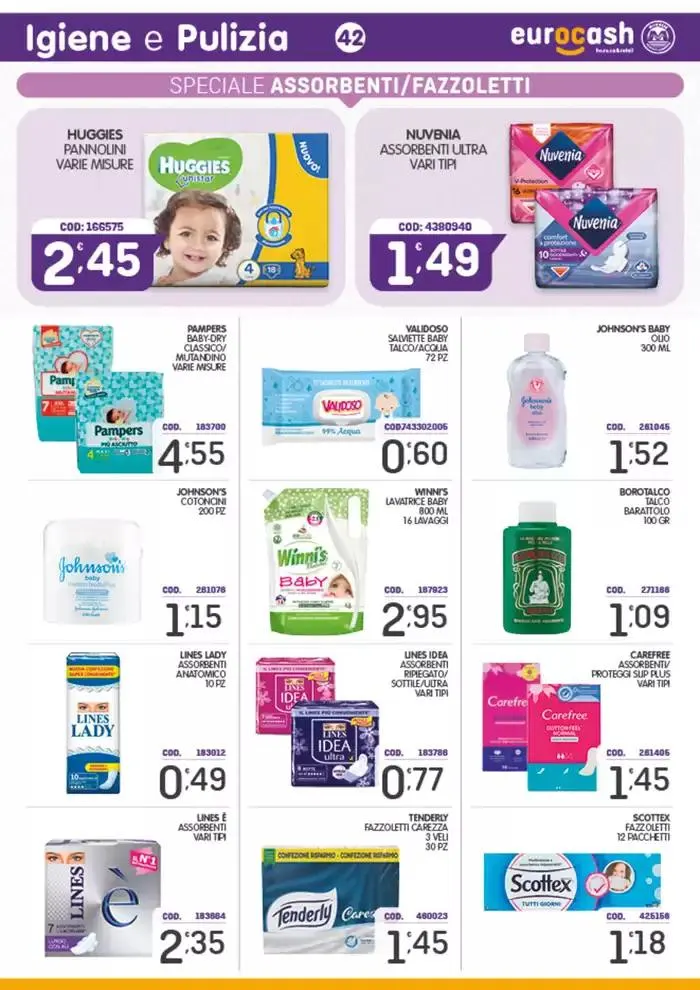 Volantino Eurocash da 10 marzo a 30 marzo di 2025 - Pagina del volantino 42