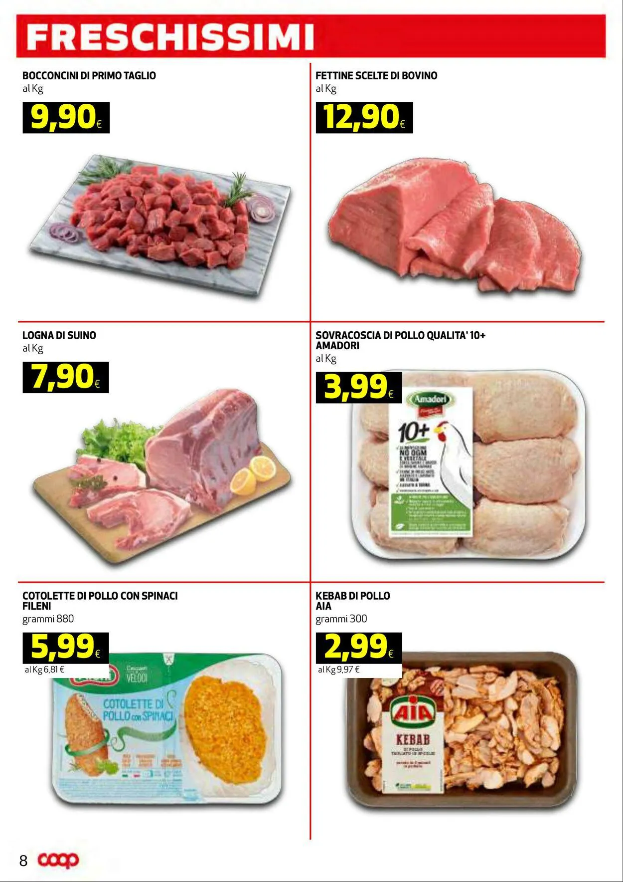 Coop Volantino attuale da 9 novembre a 19 novembre di 2023 - Pagina del volantino 8