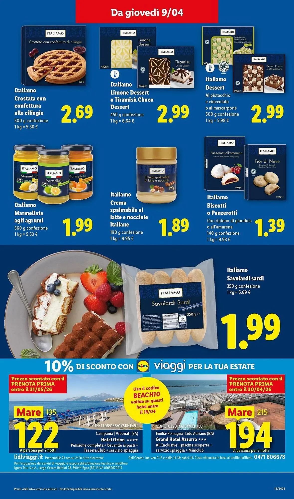 Volantino Lidl da 9 aprile a 15 aprile di 2026 - Pagina del volantino 17