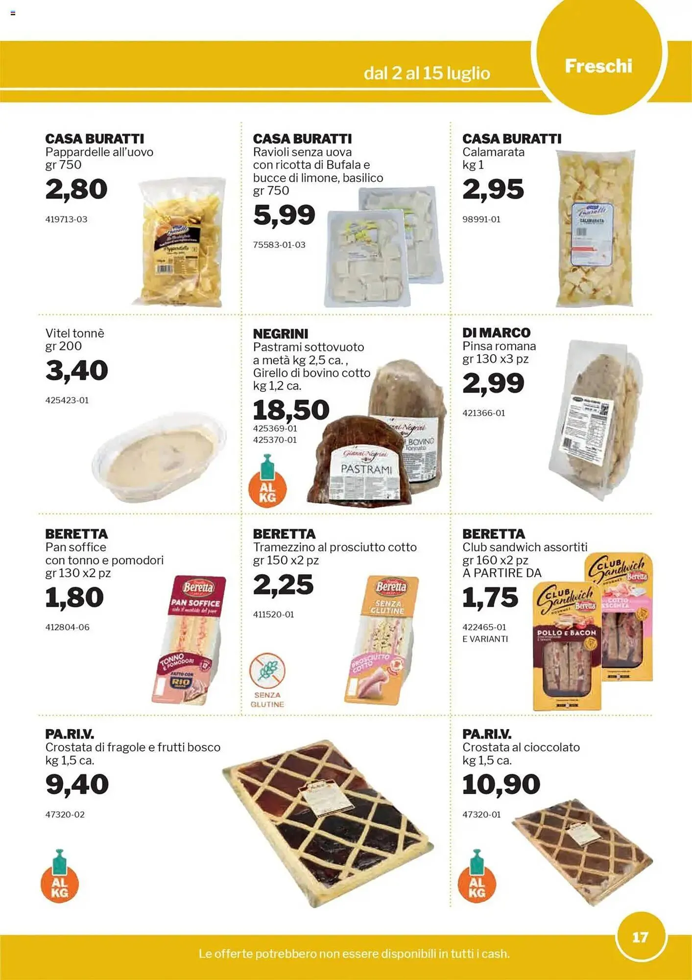 Volantino GrosMarket da 2 luglio a 15 luglio di 2025 - Pagina del volantino 17