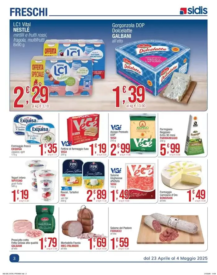 Il piacere di fare la spesa da 23 aprile a 4 maggio di 2025 - Pagina del volantino 3