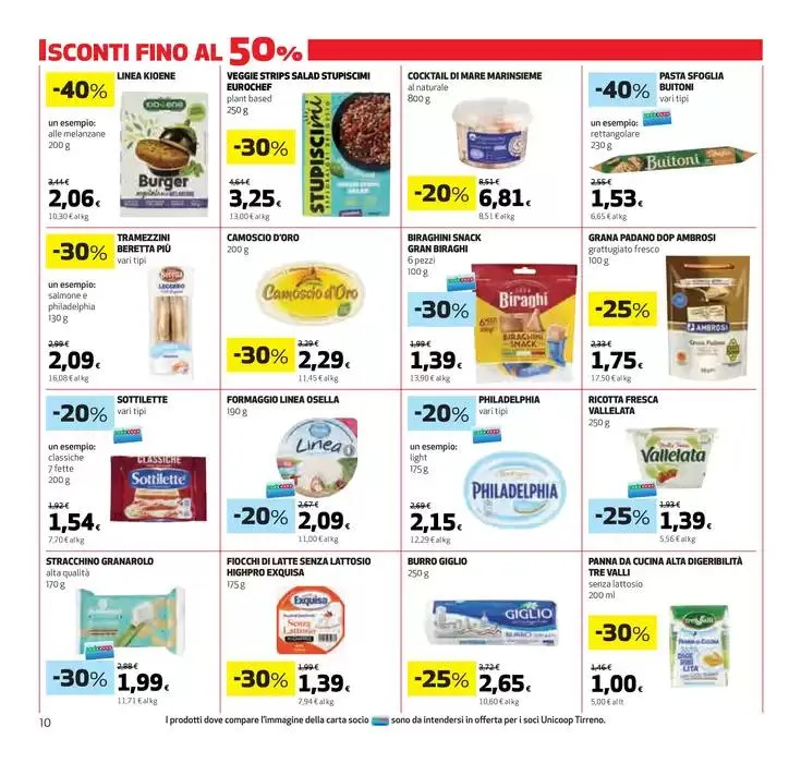 Sconti fino al 50% da 27 marzo a 9 aprile di 2025 - Pagina del volantino 10