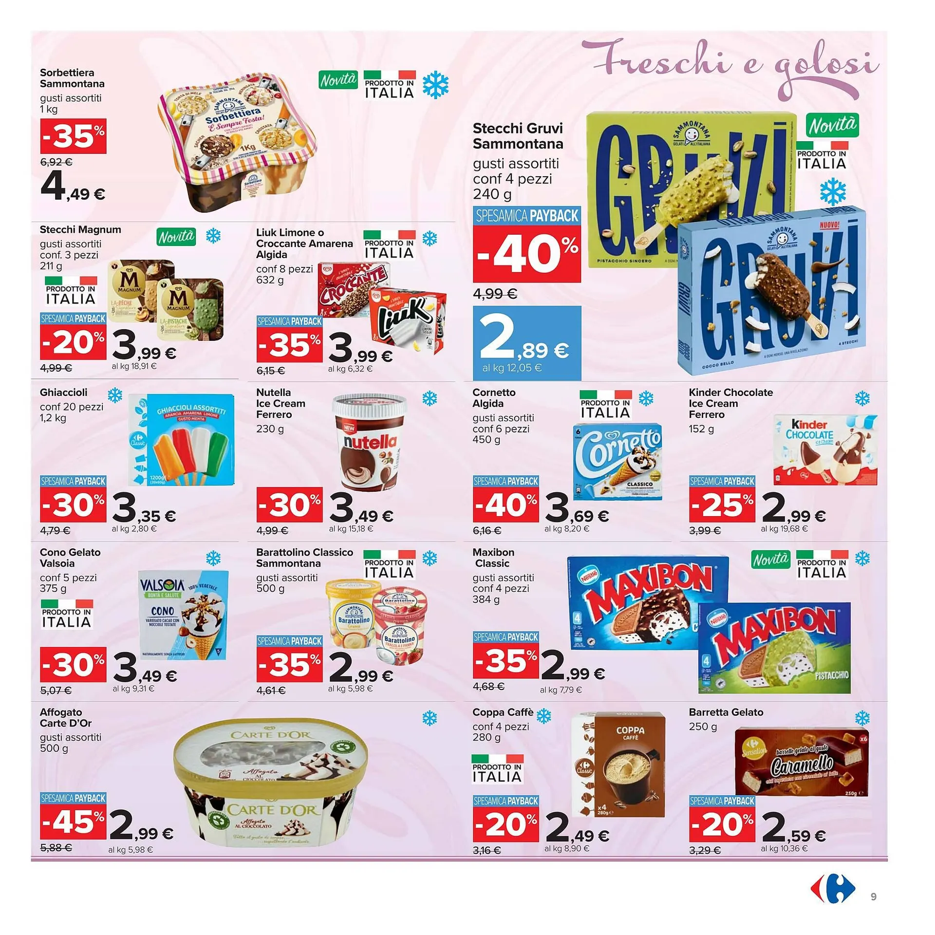 Volantino Carrefour da 5 maggio a 18 maggio di 2026 - Pagina del volantino 9