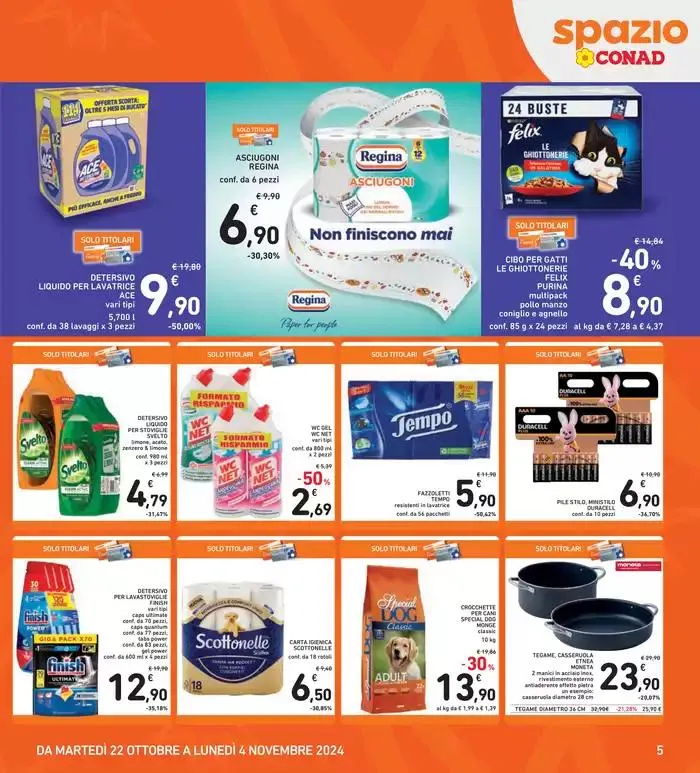 Super formati da 22 ottobre a 4 novembre di 2024 - Pagina del volantino 5